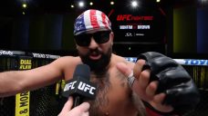 UFC 327’s Josh Hokit goes wrestling heel, confronts Jiri Prochazka
